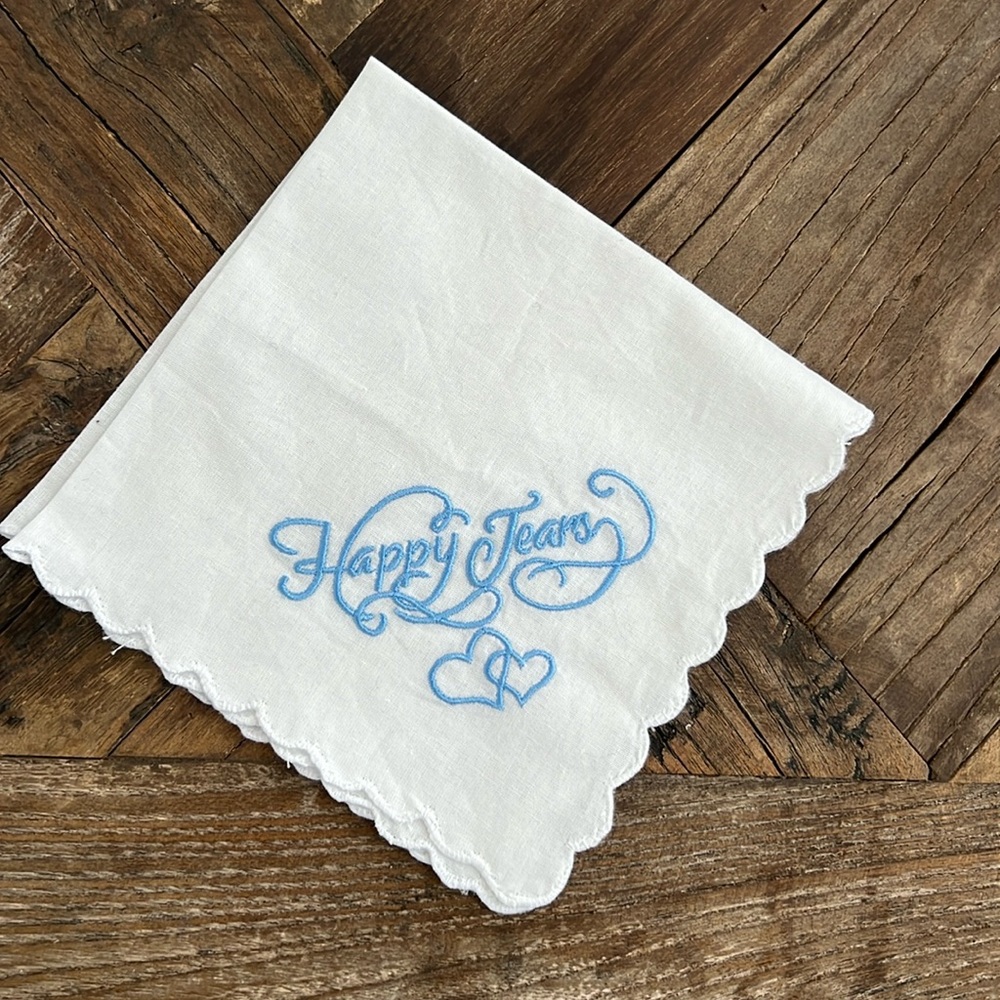 NEW Wedding Keepsake “Happy Tears” Tissue